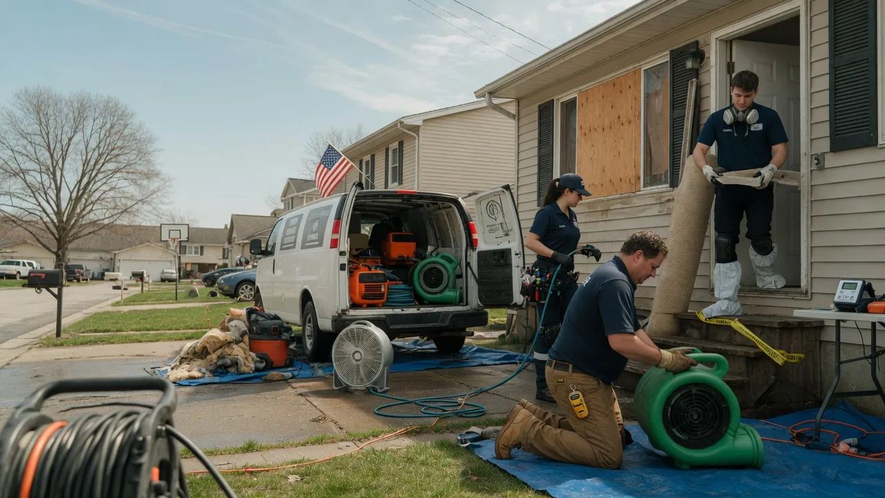 Water Damage Restoration in Battle Creek, IA near me